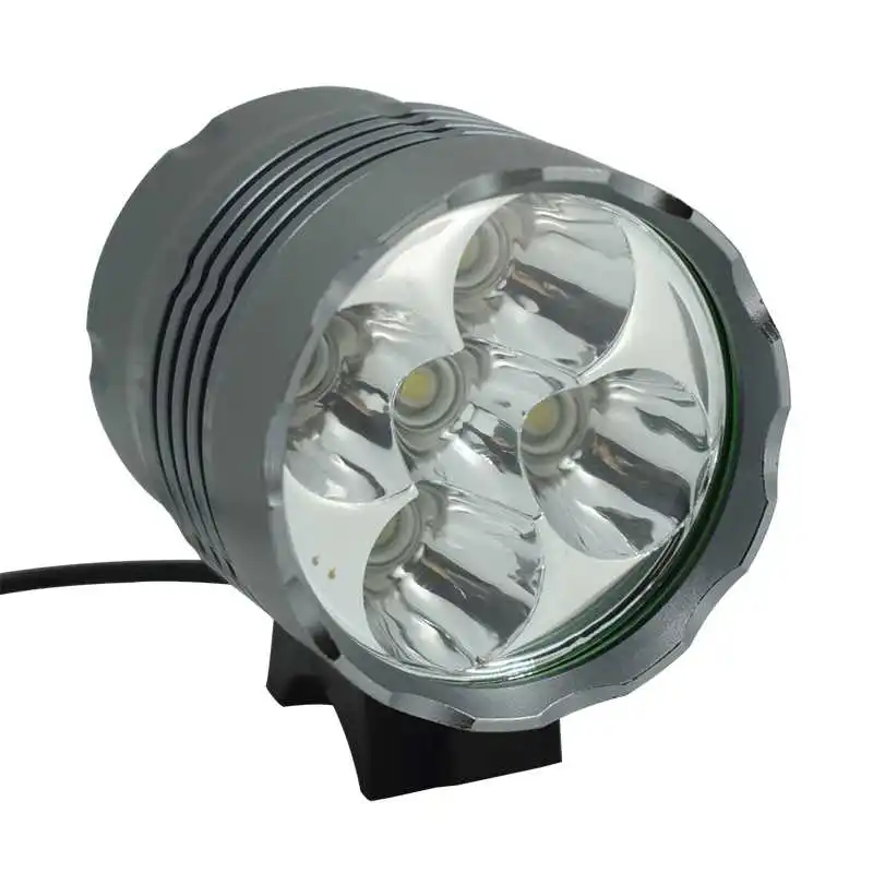 Only Light WasaFire фонарь 5* T6 светодиодный велосипедный светильник, головной светильник 7000 люмен, светодиодный велосипедный светильник, налобный фонарь+ зарядное устройство 8,4 в+ аккумулятор 9600 мАч - Цвет: Only Light