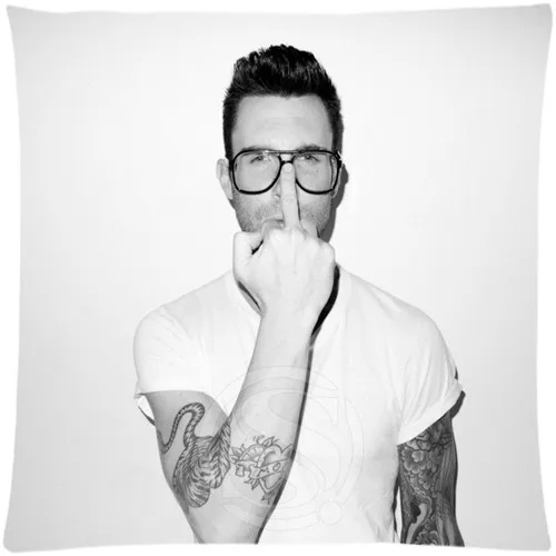 Новый пользовательский Очаровательная Adam Levine 40 х см мягкие Наволочка Чехол для