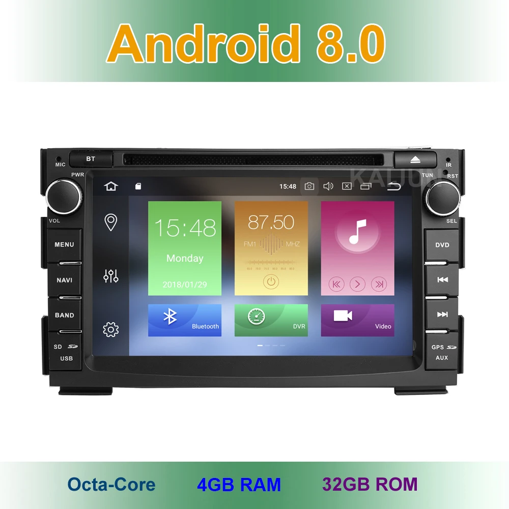 Ips экран Android 8 0 Автомобильный мультимедийный dvd плеер gps для Kia Ceed 2009 2010 2011 2012 с Wi Fi и