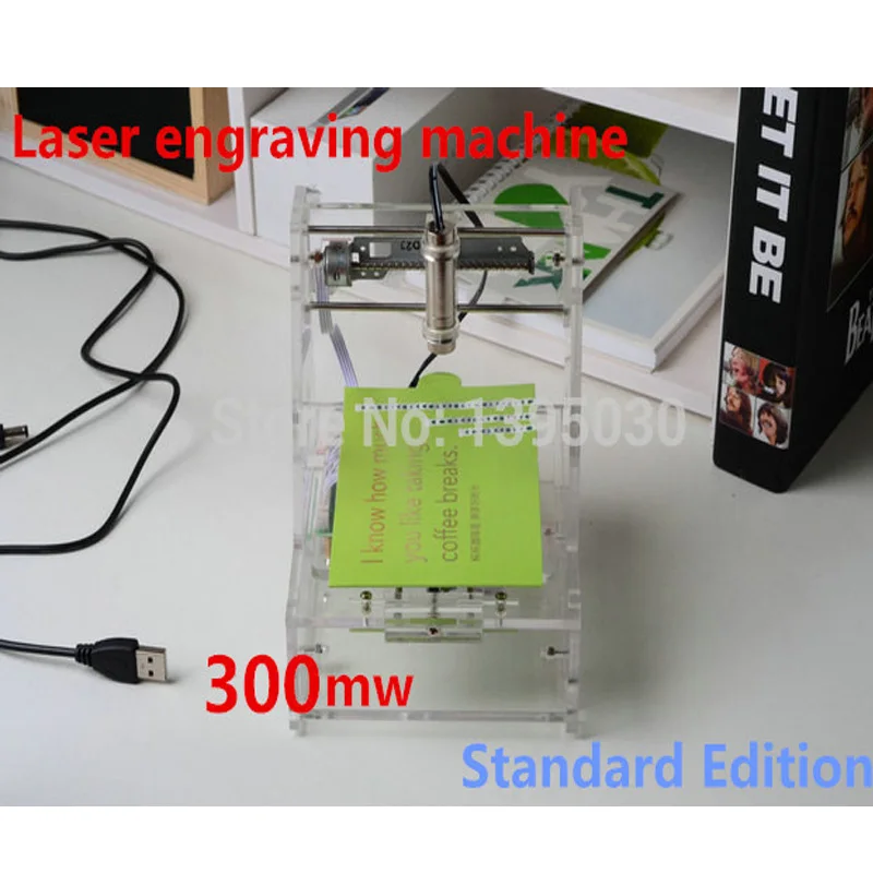 300mw Laser Power DIY Mini Engraving Machine 7*7cm Area Marking Advanced Toys Best Gift | Инструменты