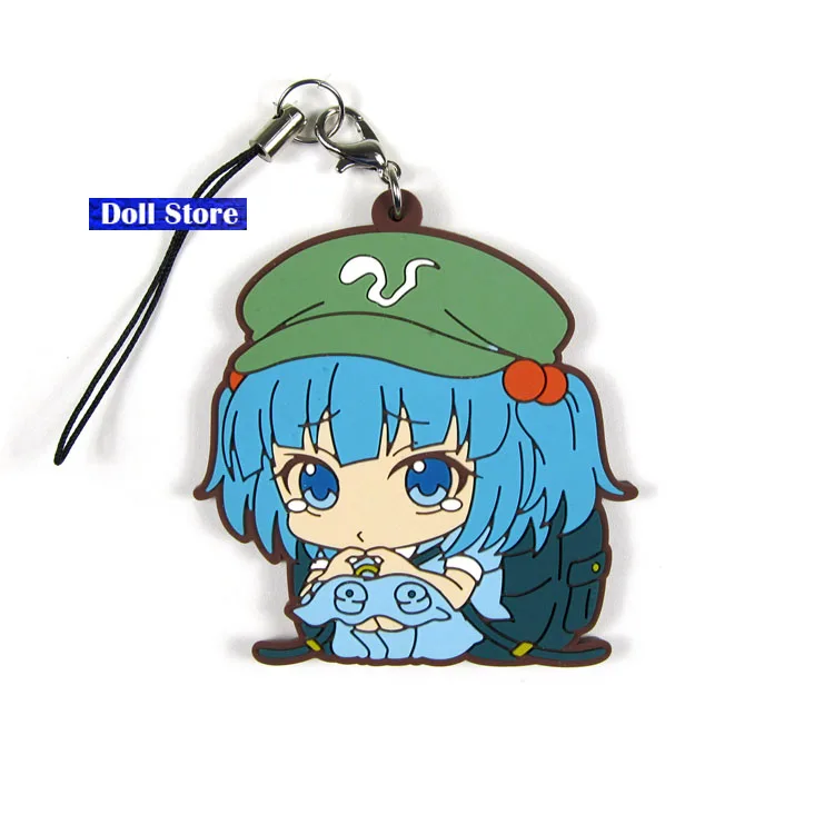 Новое поступление Touhou проект японский аниме Рисунок силиконовый сладкий запах брелок Аниме резиновый D226