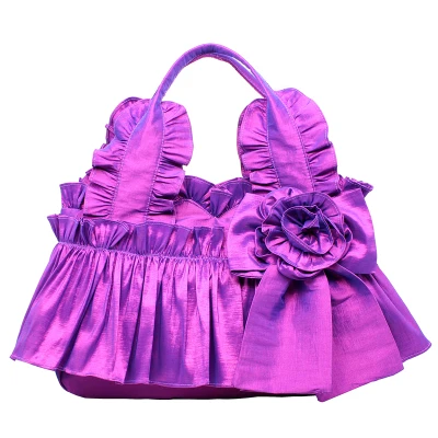 Весенне-летняя модная повседневная женская сумка на плечо с кружевным бантом |