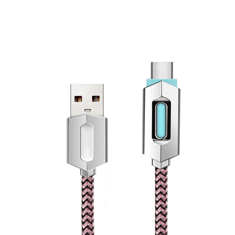 1 шт. м 2А нейлоновый зарядный кабель для синхронизации данных usb быстрой зарядки