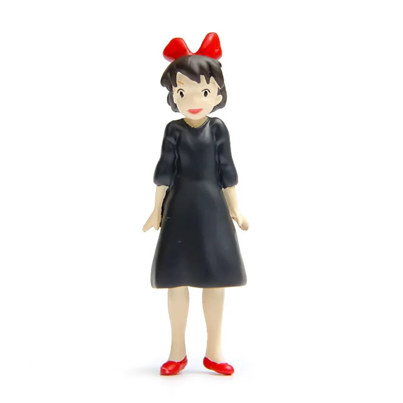 Смола Аниме Kiki ведьма Кики Услуги Рисунок кошка Jiji с котятами фигурку игрушки для