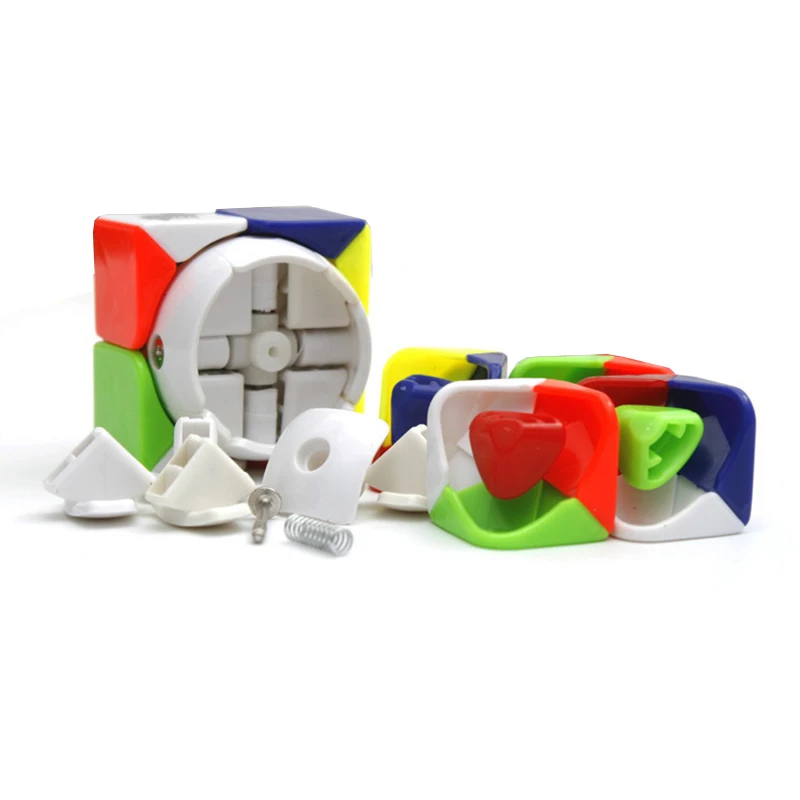 50 мм Cubo Magico cyclone для мальчиков волшебный куб 2x2x2 Stickerless скоростной 2x2 Пазлы Кубики