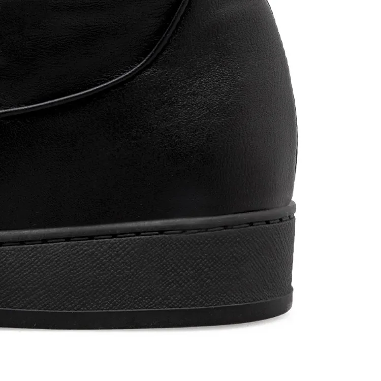 Г. Botas Mujer, большой размер 34-43, фирменный дизайн, разноцветные ботфорты выше колена осенне-зимние X79-16 на толстой платформе