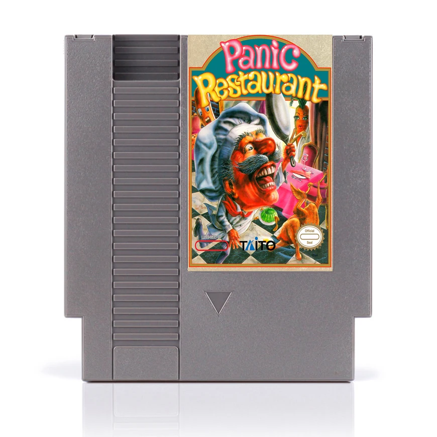 

Panic Restaurant 72pins 8bit Game card Drop shipping!