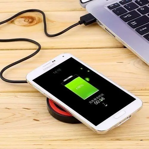 QI standard wireless charger Support Andrews Nokia LG Google Universal mobile phone | Мобильные телефоны и аксессуары