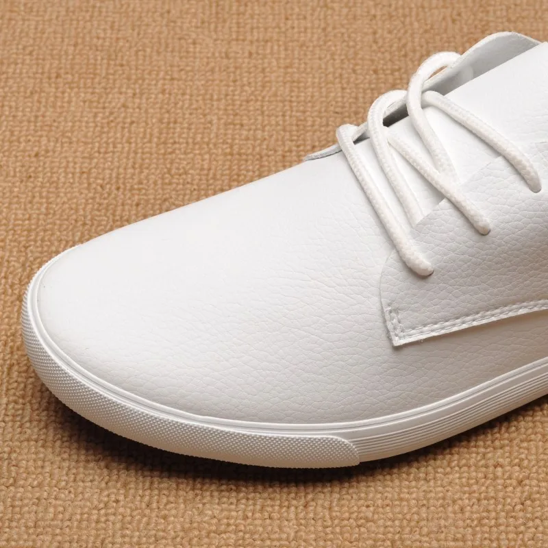 New Summer Men Shoes White Sneakers Soft Light Weight Casual Flats Zapatos Hombre Fashion Black Pu Leather | Обувь
