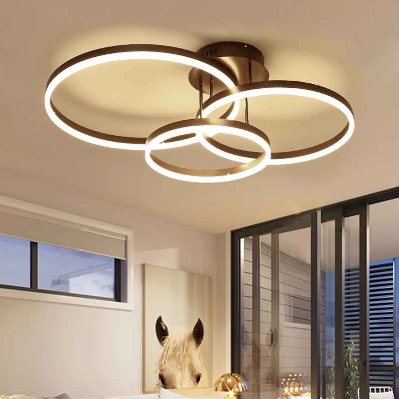 Светодиодный потолочный светильник из акрилового алюминия современные