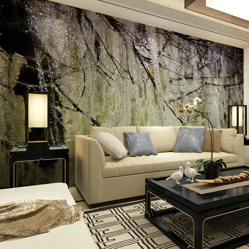 Домашний декор настенная бумага s наклейки 3D Природа Дерево фото фрески гостиная