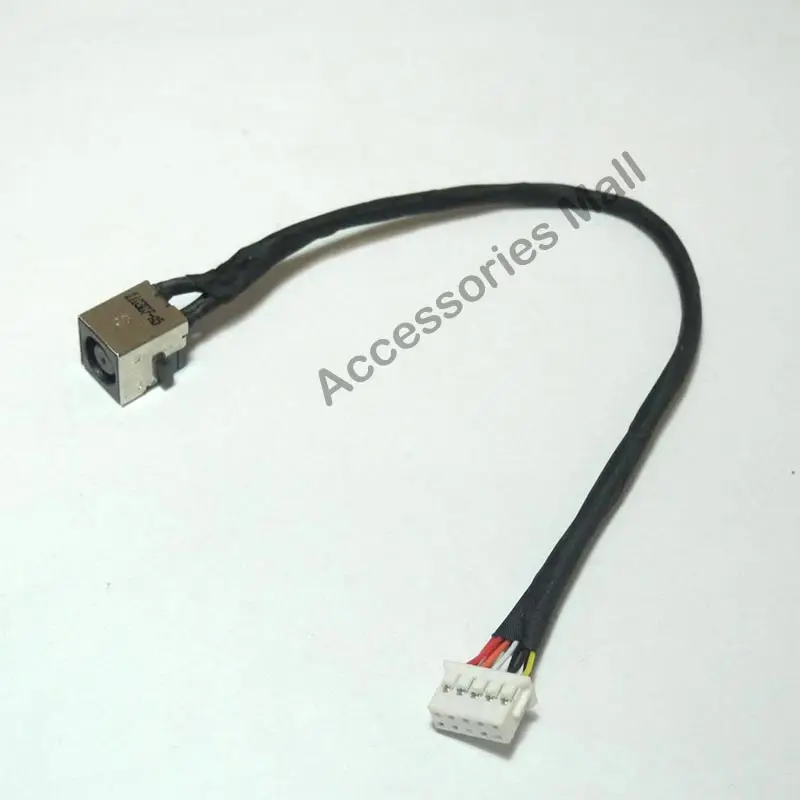 Новый ноутбук DC разъем питания с кабелем для HP EliteBook 8760W 8760P 8770W Разъем гнездо