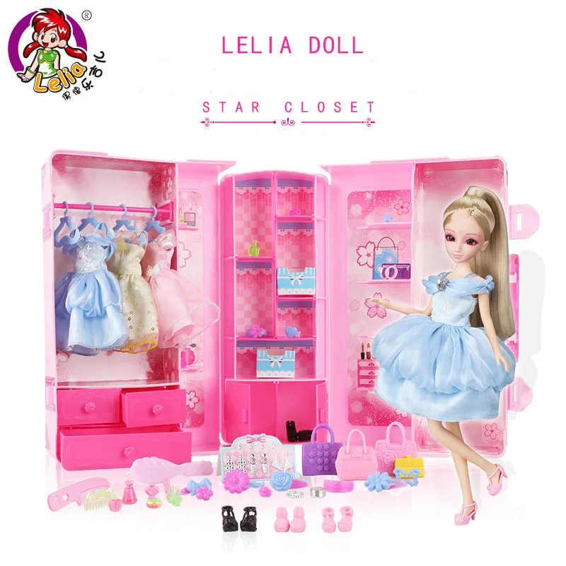 Подлинная Lelia Куклы Игрушки для девочек кукла модная одежда обувь костюмы kawaii куклы аксессуары игрушки для детей подарки на день рождения