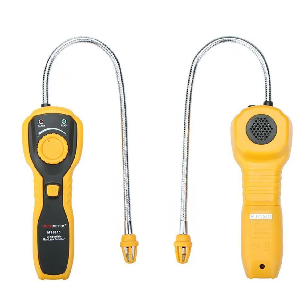 PEAKMETER MS6310 Высокоточный детектор утечки горючих газов со звуковым сигналом
