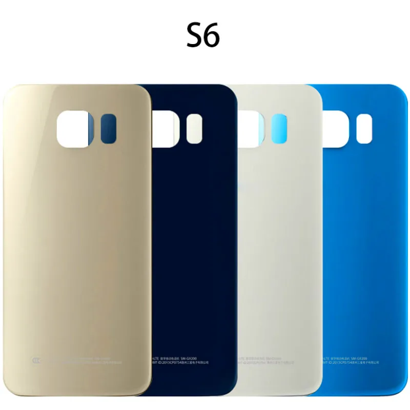 Корпус аккумуляторной батареи для Samsung Galaxy G920 S6Edge G925 G928 задняя крышка с наклейкой