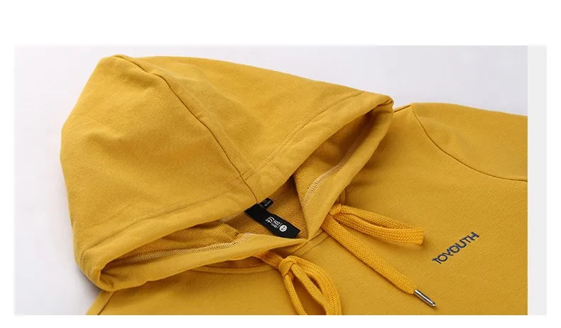 Toyouth New Autumn Long Sweater Dresses for Women Long Sleeve Pokects Maxi Ladies Dress Cotton H-Line Solid Vestidos Mujer