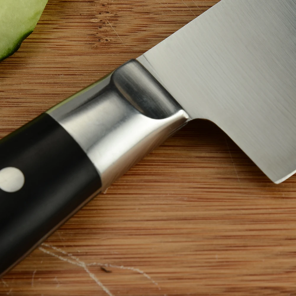 MYVI 6 5 дюймов кухонный нож из нержавеющей стали ножи Santoku экономичный для мяса
