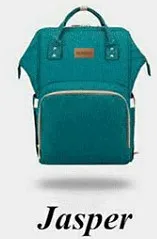 Милая сумка из узорчатой ткани Orangizer рюкзак Mommy Bag для Детские коляски - Цвет: Jasper