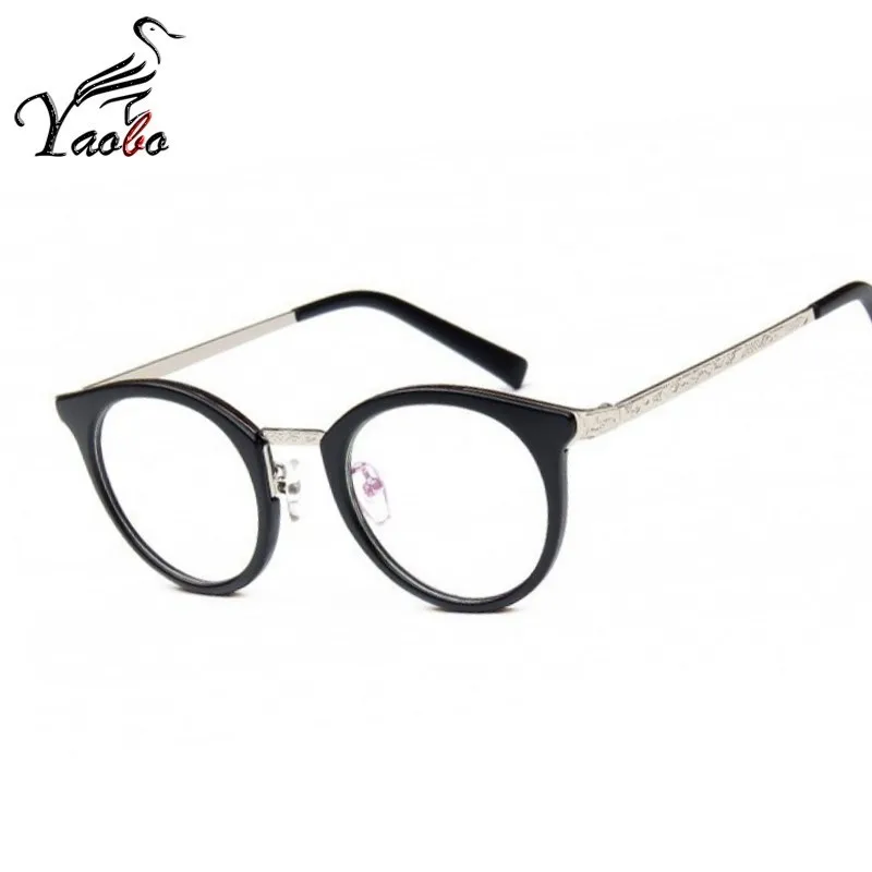 Ретро прозрачные очки для близорукости Дамские в форме &quotкошачий глаз&quot оправа