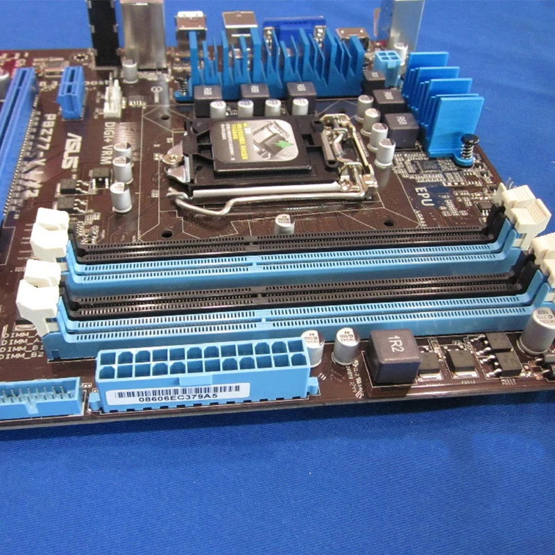 ASUS P8Z77-V LX2 материнская плата LGA 1155 DDR3 32 ГБ для Intel Z77 P8Z77-V LX2 настольная системная плата SATA III PCI-E 3,0 б/у