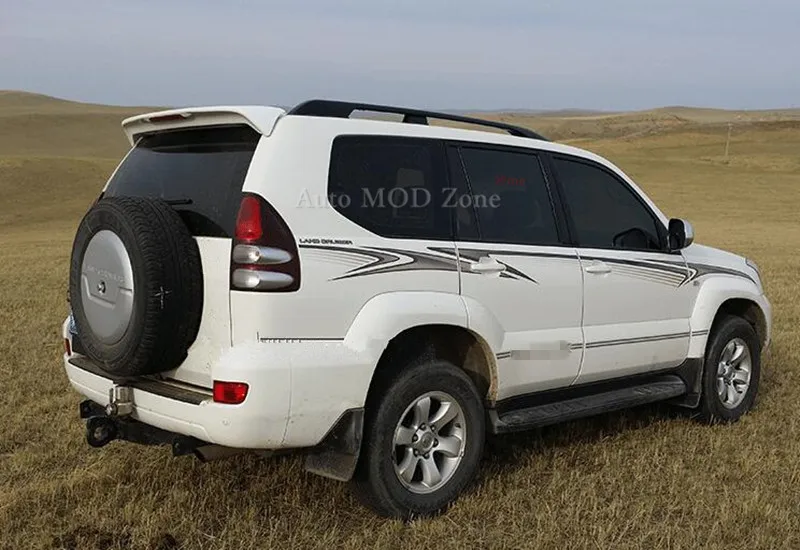 03-09 Для Toyota Prado FJ120 Land Cruiser Unpaint Куда Крыла Спойлер ABS Пластик 2003 2004 2005 2006 2007 2008 2009 |