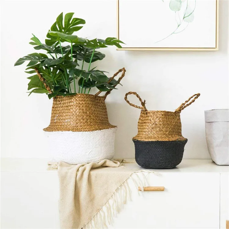 Горячая натуральная растительная коробка для хранения цветочных горшков