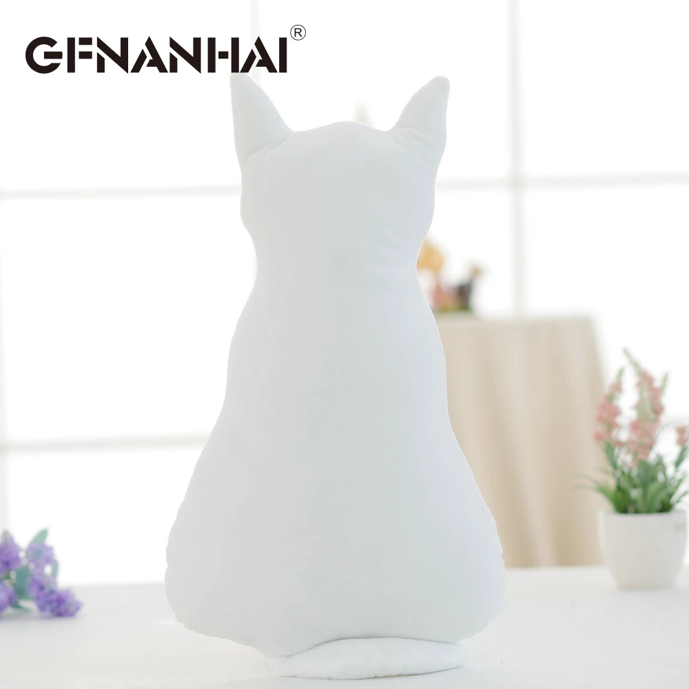 Мягкая плюшевая подушка в виде животного 45 см 1 шт.|cushion for baby|animal pillowcat plush toy |