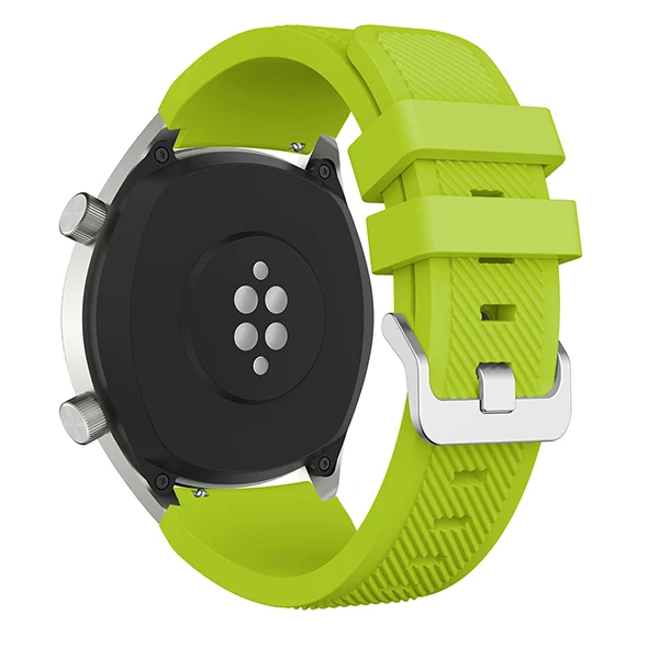 Green Спортивный ремешок для huawei watch GT ремешок Смарт часы замена ремешок для часов браслет для huawei Часы GT браслет 46 мм аксессуары - Цвет ремешка: Green