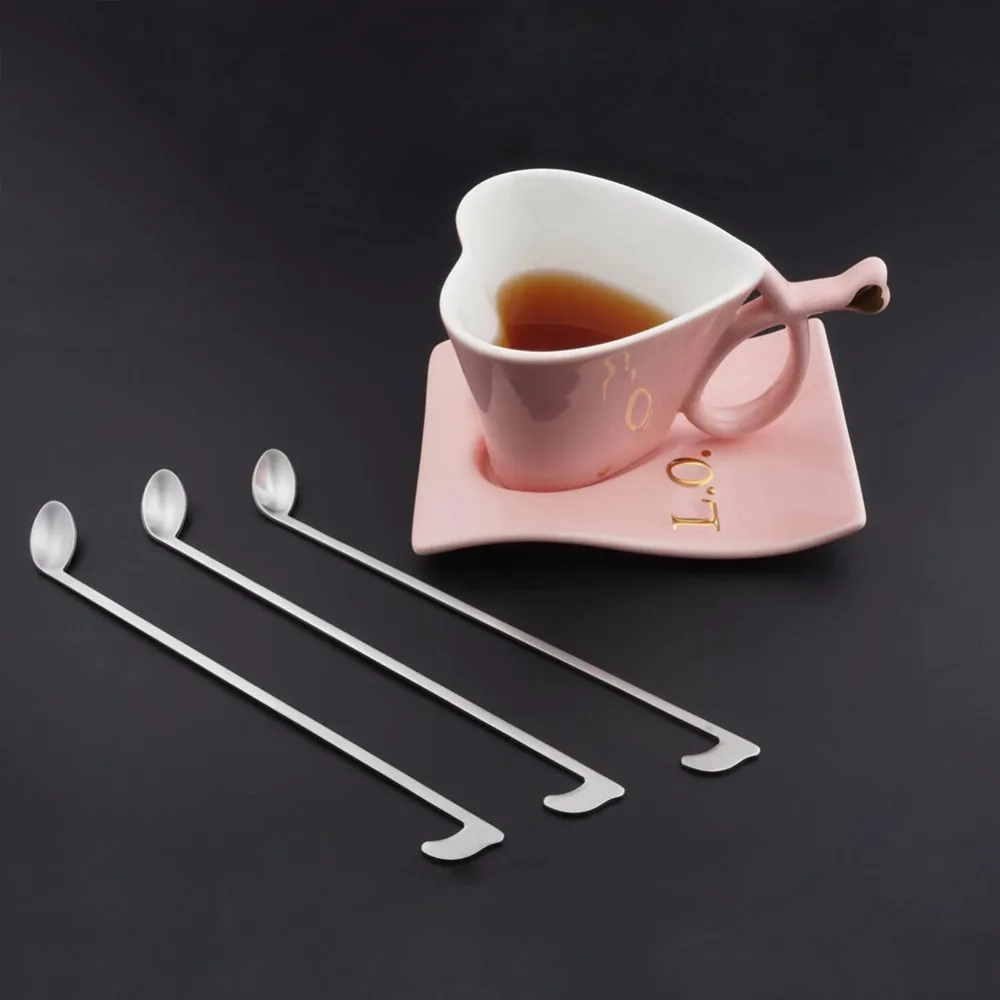 Мини десерт из нержавеющей стали в виде музыкальных нот|coffee spoon|spoon cocktailcoffee tea spoon |