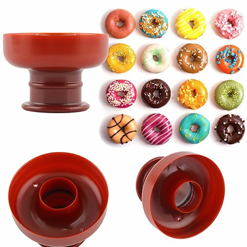 Креативная ручная прессформа Donat DIY Форма для выпечки Форма для пончиков торт Десерт Формы для торта Хлеборезка кухня Выпечка Кондитерские инструменты