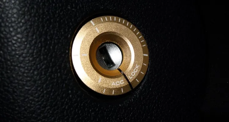 Автомобильный Стайлинг переключатель зажигания украшения модифицированный