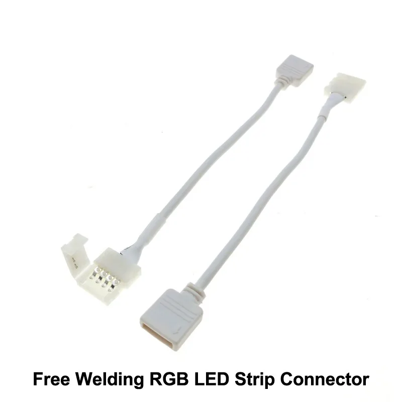 Сварка RGB светодиодные ленты разъем 4pin 10 мм 5 шт./лот