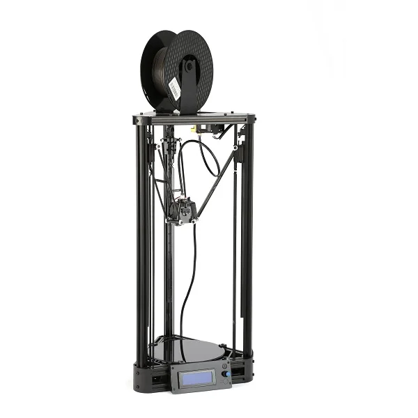 TDSW маг 3d принтер высокого разрешения Полностью Собранный мини настольный Delta DIY 3D металлический принтер - Цвет: Linear Guides