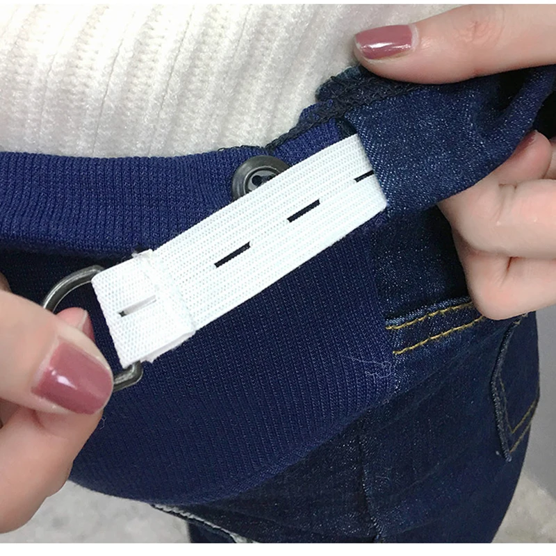 

2017 Winter Fashion trousers for pregnant women functional adjustable jeans maternity pregnancy casual jeans