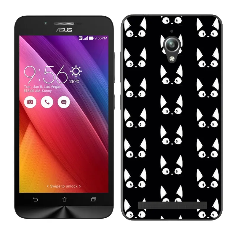 04 Защитный Мягкий чехол из ТПУ для ASUS Zenfone GO ZC500TG, 5,0 дюймов, чехол для телефона с изображением морского песка, Для ZenFone GO ZC500TG Z00VD - Цвет: 04