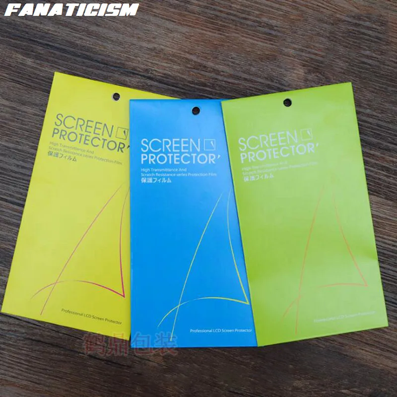 

200pcs Universal Colorful Paper Packaging For iphone 13 12 11 Pro XR XS Max 7 8 Plus Tempered Glass Screen Protector Packing Box