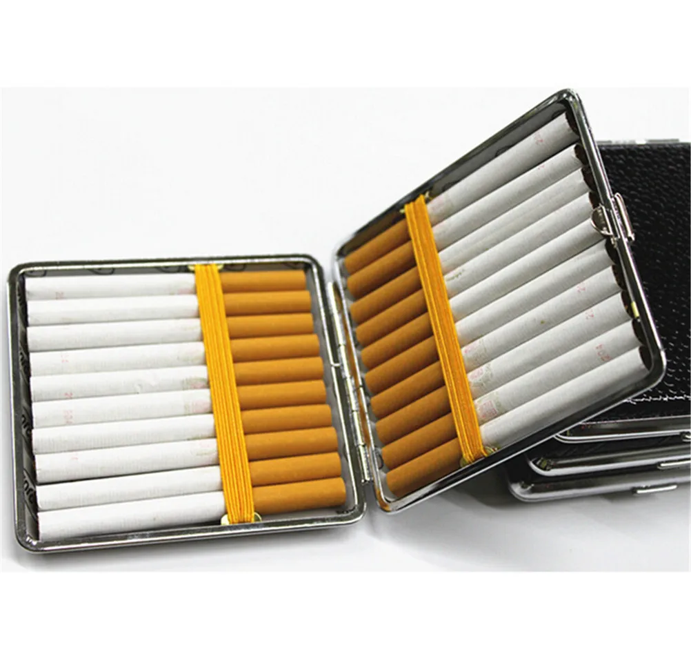 20 шт. кожаные карманные портсигары|box holder|case boxcigarette tobacco case box |