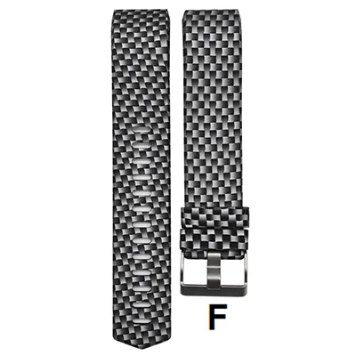 Для браслета fitbit Charge 2 силиконовый браслет для печати ремешок на запястье Замена для fitbit Charge 2 спортивный браслет - Цвет ремешка: F