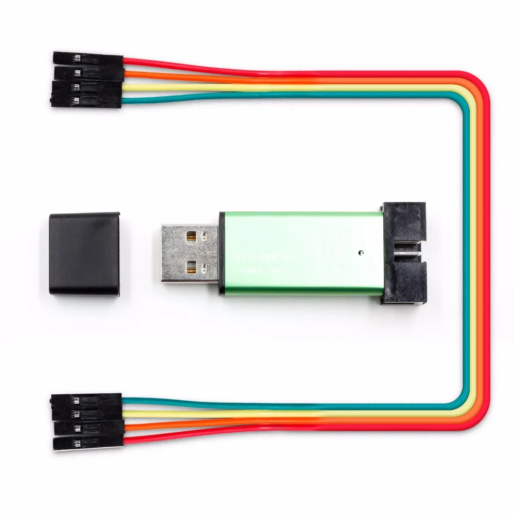 1 шт. ST LINK Stlink ST-Link V2 Mini STM8 STM32 симулятор скачать программист Программирование с крышкой A41