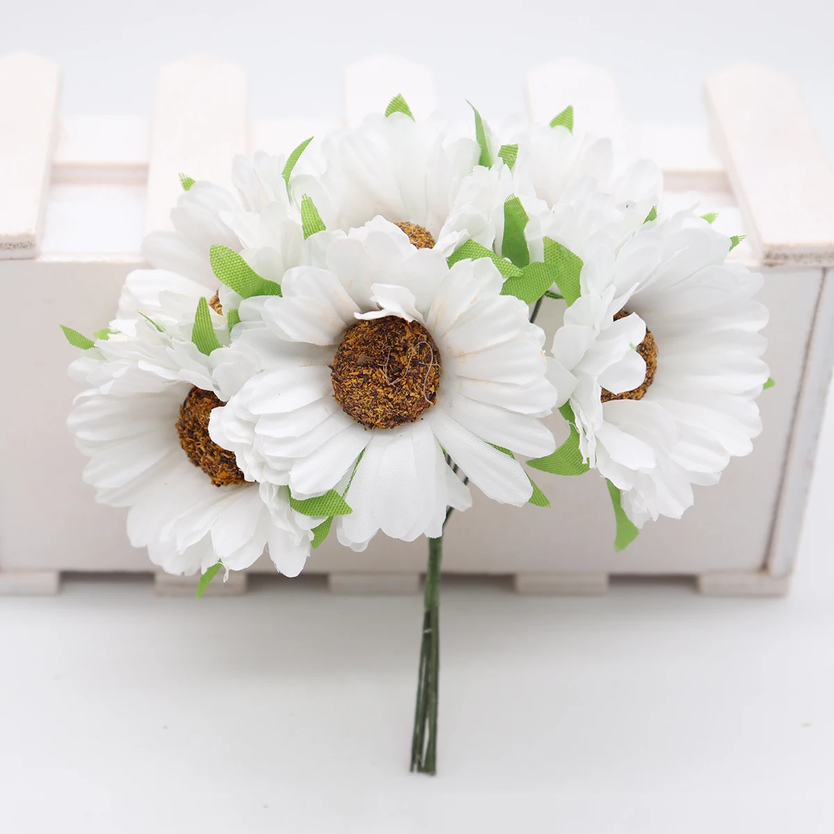 5 6 шт. ручной работы gerbera модный домашний сад невесты diy из упаковочного материала Свадебные банкетные Декоративные искусственные цветы ножницы Корона - Цвет: 5