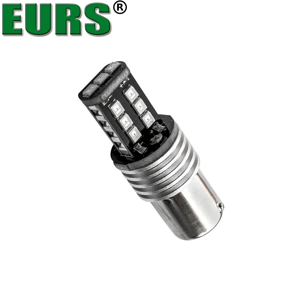EURS 2 шт. белый желтый красный 1156 P21W 7506 BA15S светодиодный задний фонарь для мотоцикла