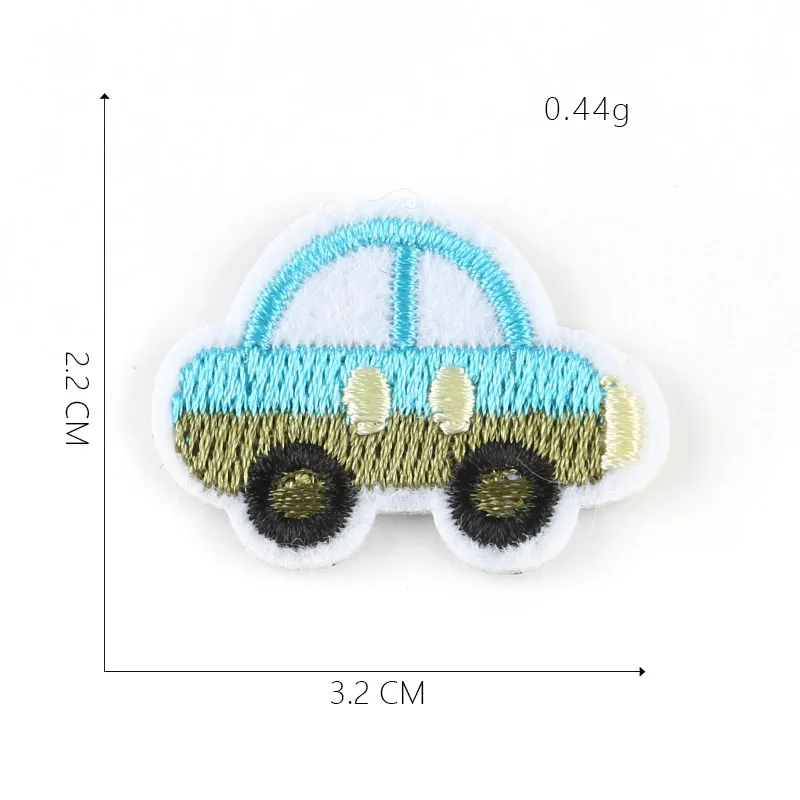 1-PCS-G-352 Мультфильм Аниме автомобили нашивки одежда аппликации вышитые полосы значки железные аппликации, наклейки для одежды@ G - Цвет: 1-PCS-G-352