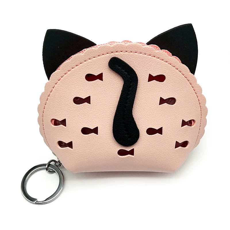 2019 дамская сумка для ключей в виде губной помады с кошкой сумочка монет