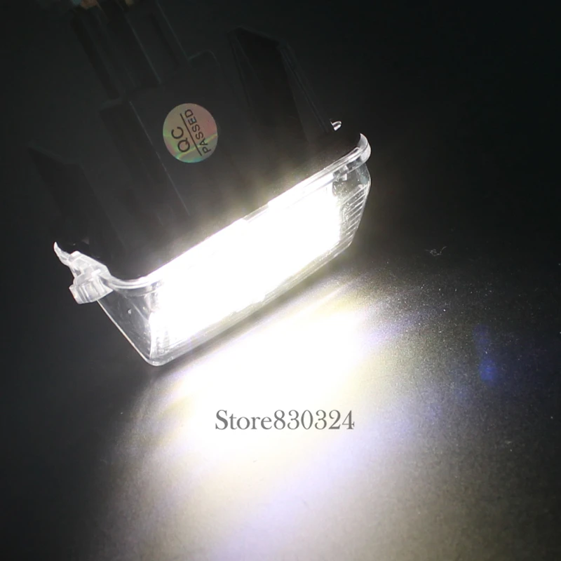 2 шт. 18SMD Автомобильные светодиодные лампы для номерного знака Toyota Yaris/Vitz Camry Corolla