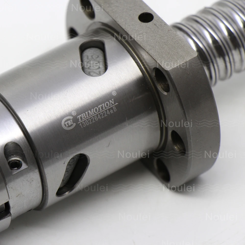 Тайвань TBI 1605 шариковый винт C7 600 мм с фланцем DFU1605 OFU1605 двойная шариковая гайка 5
