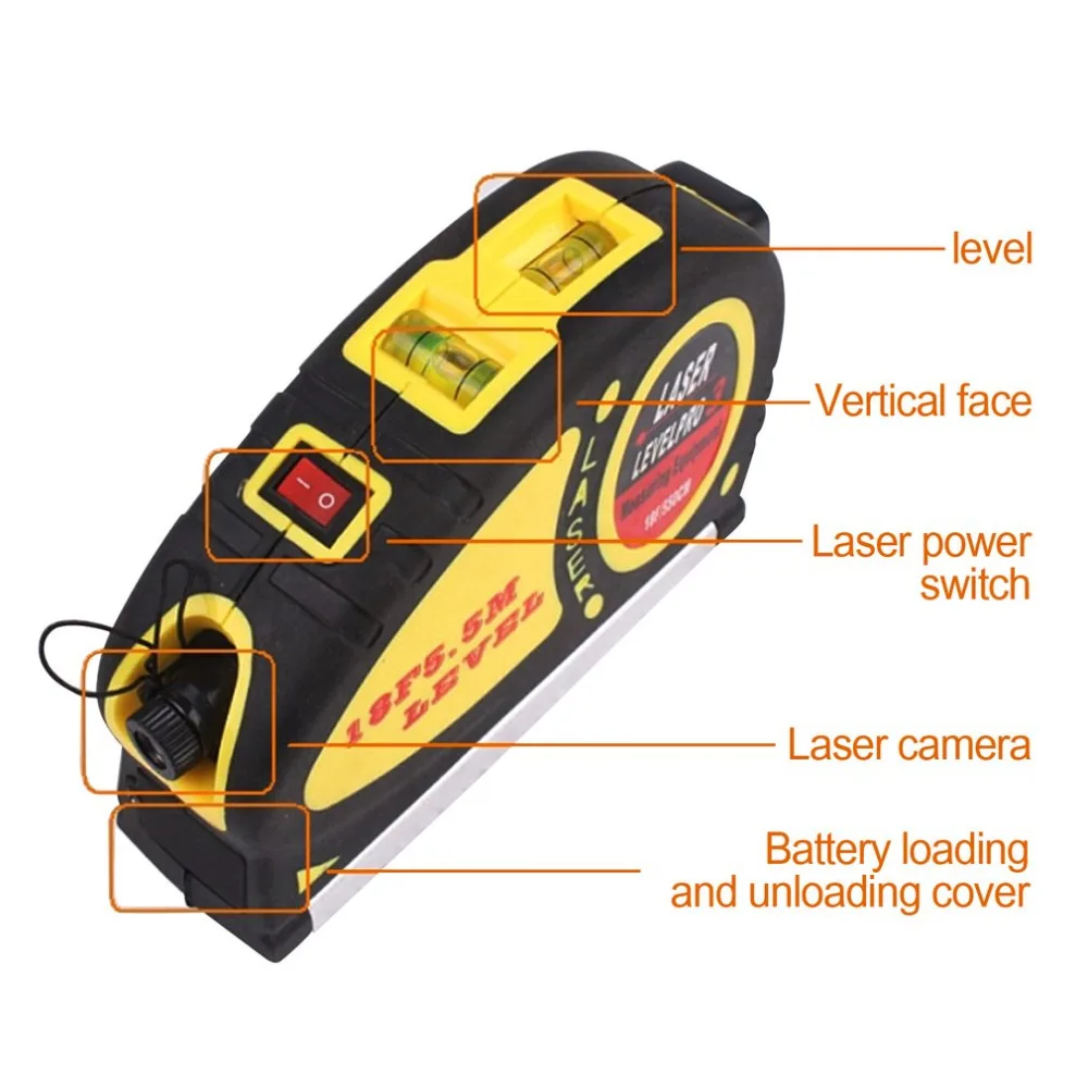 Инфракрасный лазерный уровень угол наземный вспомогательный прибор