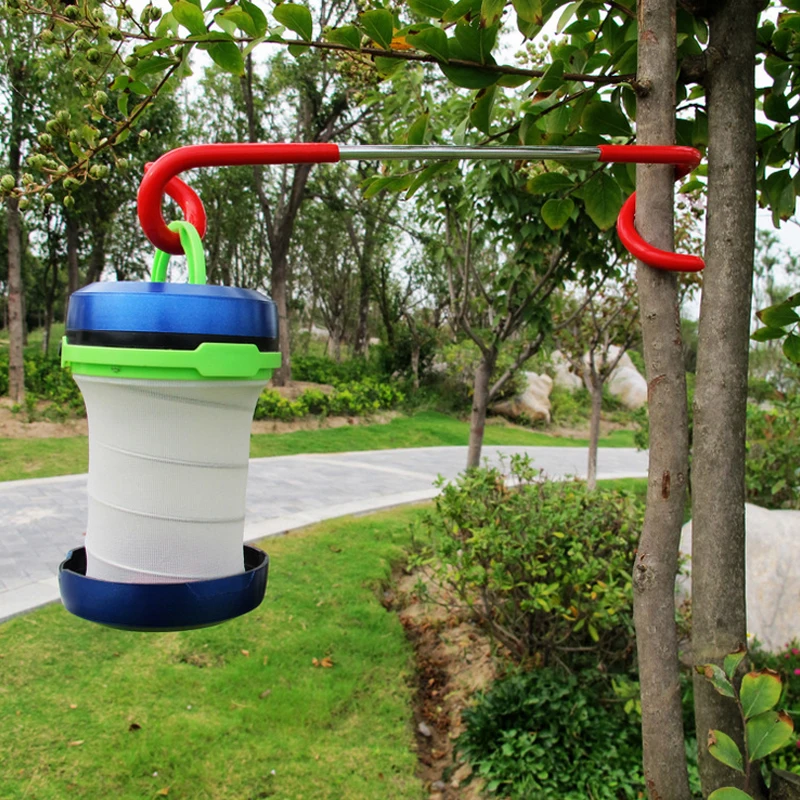 Отдых на природе 2 way светильник крюк для фонаря держатель палаточный столб пост