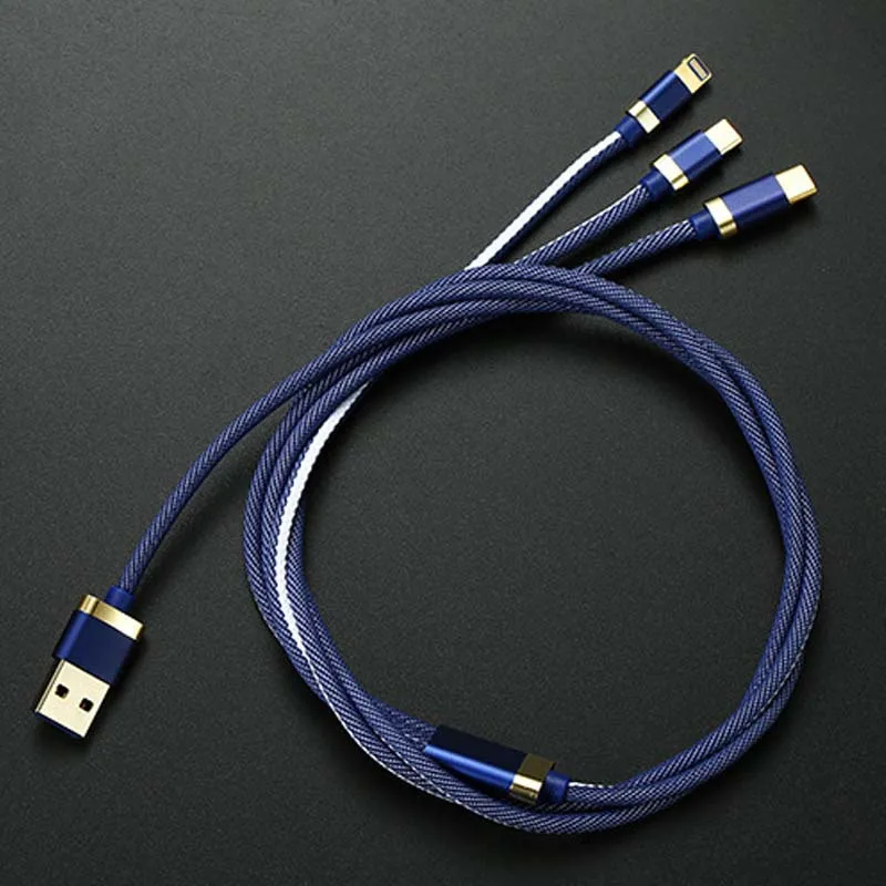 3 в 1 мобильный 2AMAX телефонный кабели для iPhone 6 Samsung Micro USB type C зарядное устройство для Xiaomi huawei Быстрая зарядка type-C Дата кабель