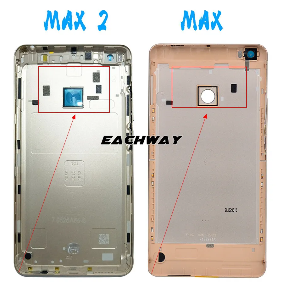 Xiaomi Mi MAX 2 Чехол для батареи задняя дверь задняя крышка Корпус чехол Max 1 Max1/Max2 Pro замена 6,4" Xiaomi Mi MAX 3 Крышка для батареи