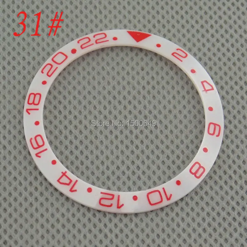 38 мм наружный диаметр зеленый/черный/серый/белый керамический ободок 2 4 6 8... 22